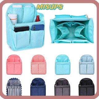 Túi chèn ba lô MISUPS Túi lót di động Ngăn sắp xếp Túi bên trong