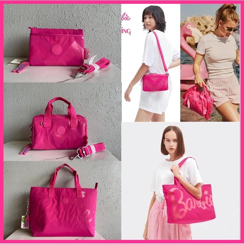 Phong Cách Mới Chung Barbie Series Túi Đeo Vai Màu Hồng / Túi Đeo Ngang Màu Hồng Barbie Thời Trang 7