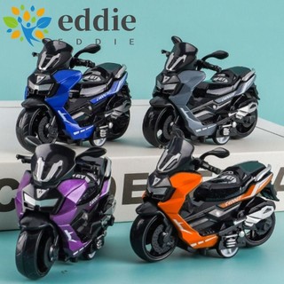 Edie xe máy mini, inertia diecast mô hình xe máy, quà tặng sinh nhật xe đồ chơi kéo lại mô phỏng thu nhỏ đồ chơi xe máy người bạn trẻ em