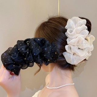 Siêu Cổ Tích Lưới Đám Mây Tóc Người Phụ Nữ Ngọt Ngào Đầy Sao Cá Mập Kẹp Phụ Kiện Tóc Thời Trang