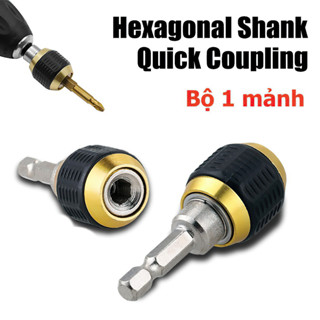 PARAGON Đầu chuyển đổi đầu máy khoan, Giữ Mũi Khoan Nhả Nhanh Trục Lục Giác 1/4" 60mm