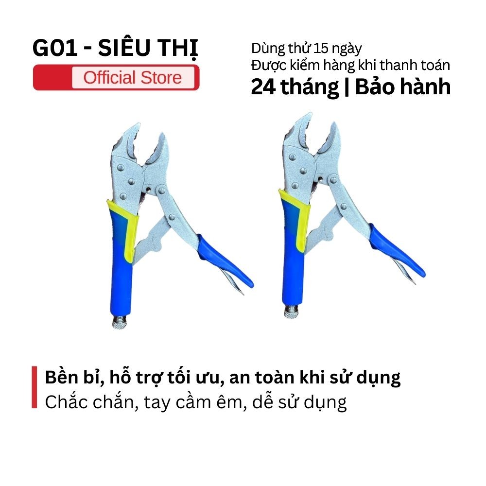 Kìm cấm cộng lực G01, XING BO 10ICNH, có bọc nhựa, an toàn, tiện lợi thép không gỉ