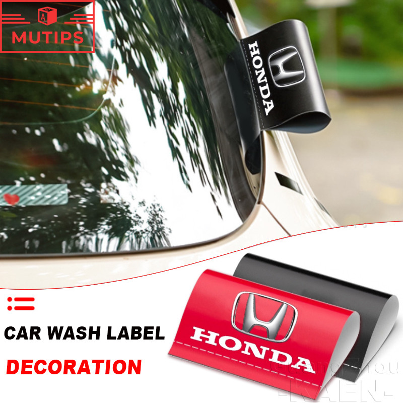 Honda Car / Motorcycle Wash Label Trunk PVC Water Proof Sticker Trang trí tự động cho Mugen City Bri