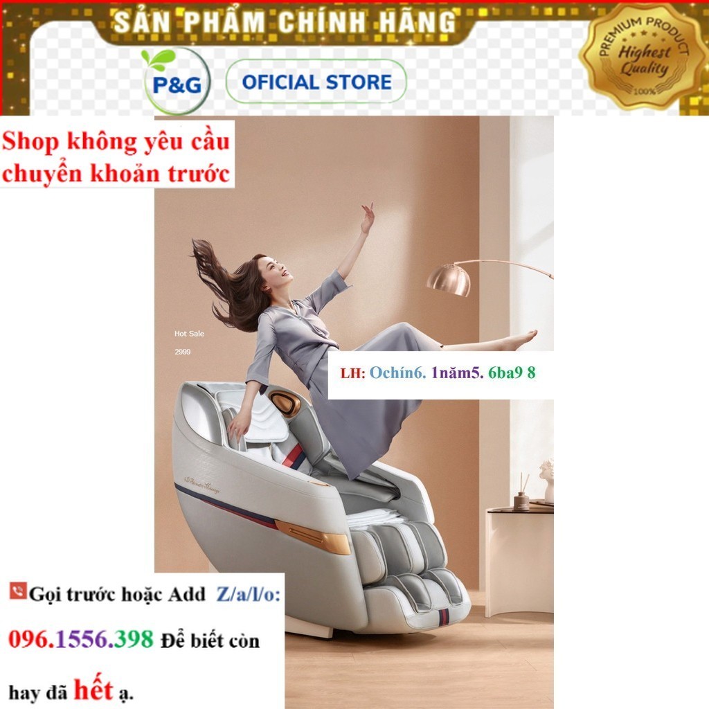 Hãng Ghế Massage Toàn Thân 4D, điều khiển giọng nói OKINAWA OS 950 pro vv