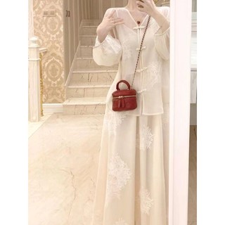 Mới Phong Cách Trung Quốc Nữ Khóa Top Váy Công Nghiệp Nặng Váy Thêu Thời Trang Phong Cách Trung Hoa Nữ Quần Short Ống Rộng