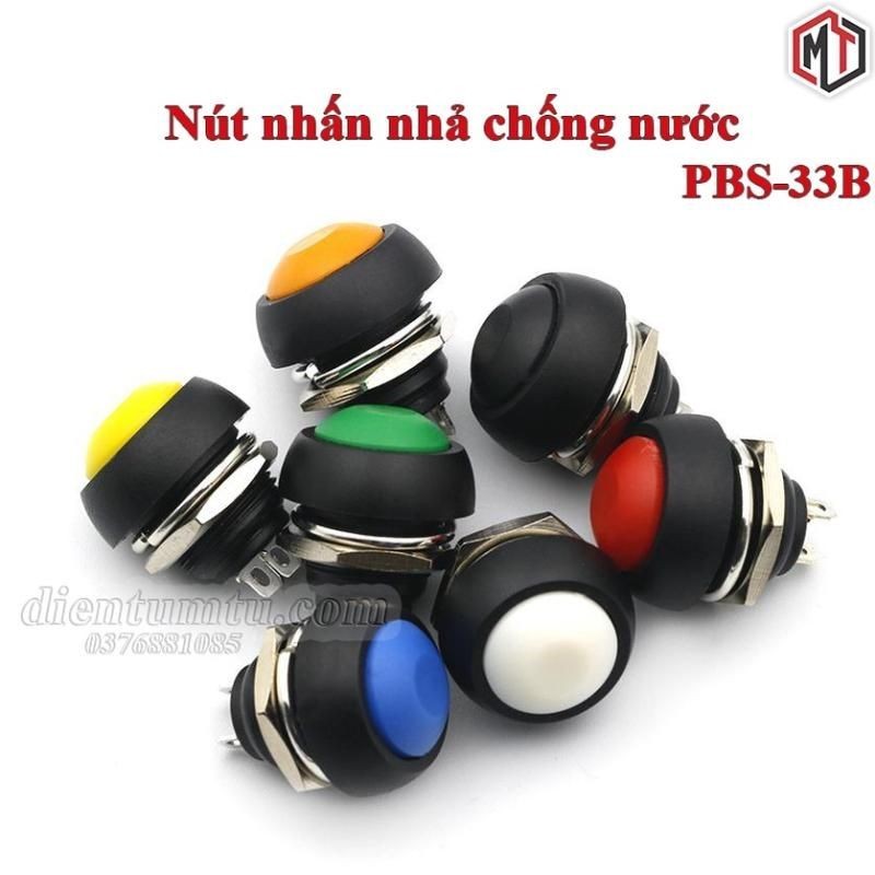 Nút nhấn nhả chống nước PBS-33B