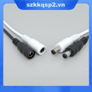 Dc Nam Nữ Nguồn Điện Cắm Cáp Jack Dây Đuôi Heo 22awg Kết Nối VNK2