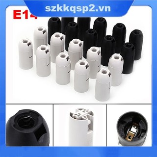 10 Chiếc Bóng Đèn Đèn E14 Đế Giá Đỡ 2A 250V Nhỏ Nắp Vít Ổ Cắm Chụp Đèn VNK2