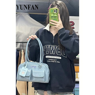YUNFAN túi xách nữ đeo chéo xách tay đi chơi trẻ trung mẫu mới thời trang cao cấp Tiện dụng Dành Cho Nữ Korean phù hợp du lịch GDJ23C07EP 16Z240417