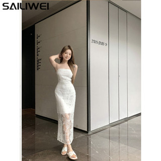 SAILIWEI váy Đầm váy nữ body đầm Comfortable Stylish Phong cách hàn quốc WLQ2440XRK 17Z240423