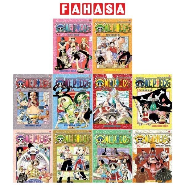 Combo Manga - One Piece: Tập 11 - 20 (Bộ 10 Tập)