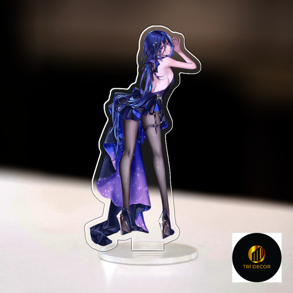 Standee, Móc Khoá, Tranh Kính Layla Genshin Impact  Qùa Tặng Bạn Bè Trang Trí Bàn Học