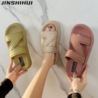 JINSHIHUI dép cross dép kiểu nữ đi chơi Đi biển Bền Chống bám bụi Điều chỉnh được FYT2420BTE 17Z240426