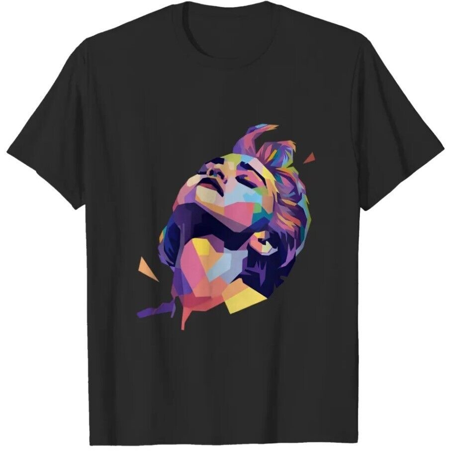 Áo sơ mi âm nhạc Madonna cổ điển, Áo thun Madonna, Áo thun ngắn tay