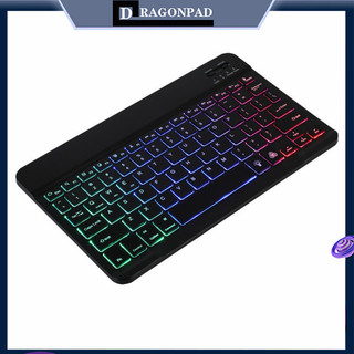 Bàn phím chơi game Dragonpad 78 phím Bàn phím máy tính không dây nhỏ gọn với bàn phím có đèn nền màu RGB cho máy tính xách tay