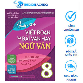 Sách - Giúp em viết đoạn và bài văn hay Ngữ Văn 8