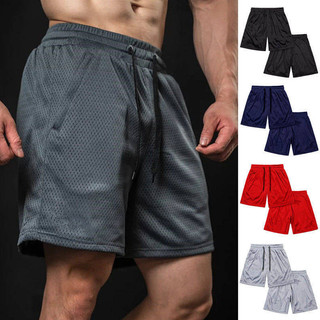 New Muscle Workout Quick-Drying Shorts Men's Running Training Loose Mesh Basketball Shorts Ins Casual plus Size Shorts JSfn