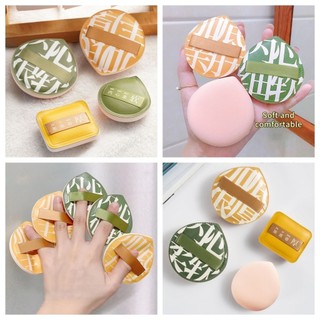 Bột thoáng khí Puff Cotton Beauty Blender Girl Makeup Foam Wet and Dry Bột kép Puff