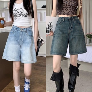 Quần Jeans Ngố Nữ Phom Ống Rộng Dáng Lửng Lưng Cao Thời Trang Bigsize 55-90kg 0093 0094 Pants Denim