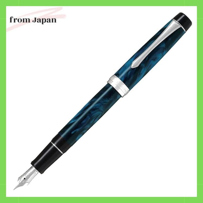 Pilot Fountain pen Custom Heritage SE FKVH?3MR Marble Blue MAL F (Fine)