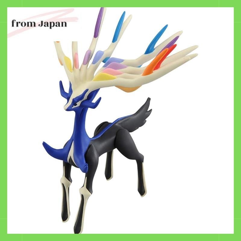 TAKARA TOMY "Pokémon Monster Mon Colle ML-12 Zerneas" Pokémon figure toy, 4 years old and up, ST Mar