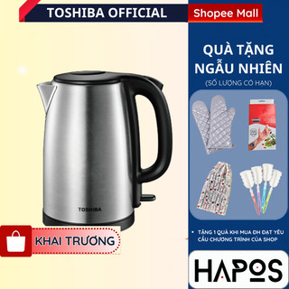 Ấm đun siêu tốc toshiba kt-17sh2nv 1.7l, 2200w chính hãng - hapos official