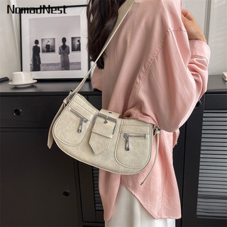 Túi xách nữ NomadNest có cảm giác thời trang và cao cấp Flower Punk Túi đeo vai và đeo chéo sang trọng chính thức