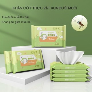 Khăn ướt chống muỗi đốt chiết xuất từ tinh dầu thực vật