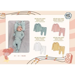 Chaang AW2023 Bộ dài cúc chéo Music