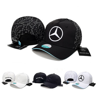 Mercedes-amg 2024 Mũ bóng chày đua xe mới Benz GP Mũ chống nắng có thể điều chỉnh