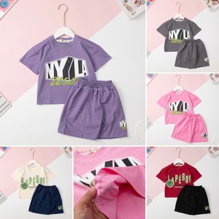 Bộ mặc nhà trẻ em LITIBABY ngắn tay LAPERO, NYLA cho bé 12kg - 27kg
