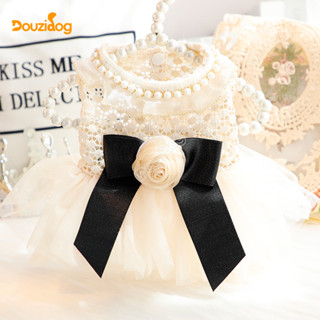 Quần Áo Cho Chó Mùa Xuân Mùa Hè Mỏng Phong Cách Công Chúa Mèo Đầm Ca Cao Cưới Chó Nhỏ Quần Áo Bông