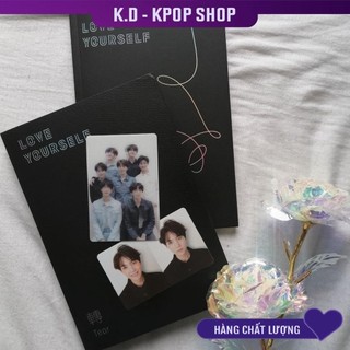 Bộ ảnh album bts love yourself tear nguyên seal