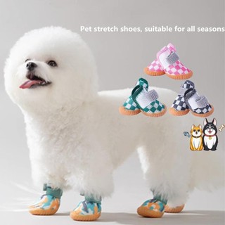 Wang Xing Puppy Lưới Giày Nâng Cấp Thoáng Khí Sandwich Giày Chó Dày Lưới T0J6