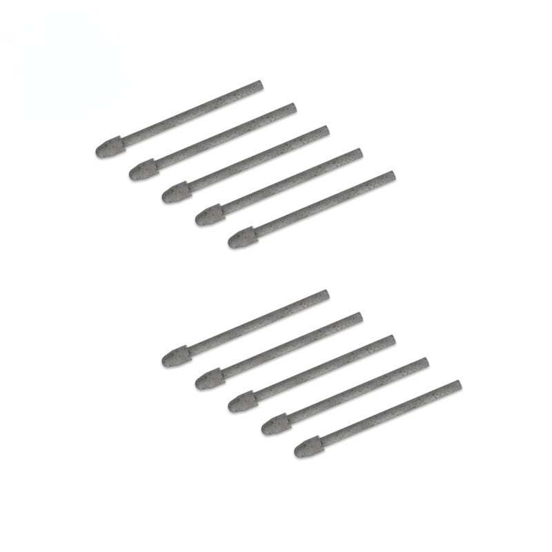 10 Chiếc Huion Cảm Thấy Nib Thay Thế Núp Cho Kỹ Thuật Số Stylus PW517 Stylus Board KD200 Chữ Viết Ta