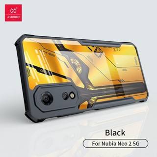 Dành cho Nubia Neo 2 5G Ốp lưng XUNDD Túi khí PC trong suốt chống sốc + Vỏ bảo vệ Camera TPU