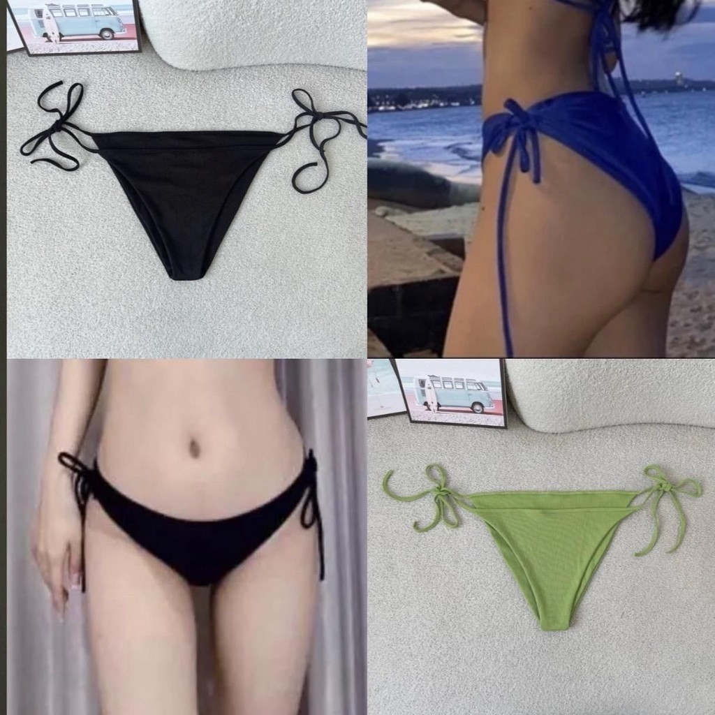 Quần Lẻ Bikini cột dây nơ Nhiều Kiểu nhiều màu đi biển mã 03 | BigBuy360 - bigbuy360.vn