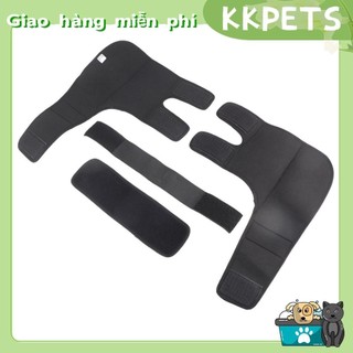 KKPETS Chó Khuỷu Tay Nẹp Bảo Vệ Miếng Lót Hỗ Trợ Ổn Định Có Thể Điều Chỉnh Thoáng Khí Phục Hồi Chân Trước Dành Cho Chấn Thương Viêm Khớp
