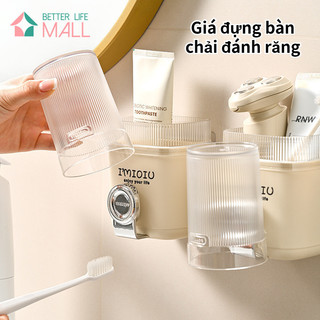Giá đỡ bàn chải đánh răng đơn giản, Giá đỡ bàn chải đánh răng treo tường phòng tắm