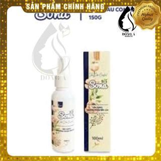 Combo 3 Chai Xịt Xả Vải Khô Sona- Tinh Dầu hương Ban Mai và Lộc Bắc