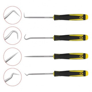 4pcs Car Pick & Hook Tool O Ring Oil Seal Gasket Puller Remover Craft Hand Tools