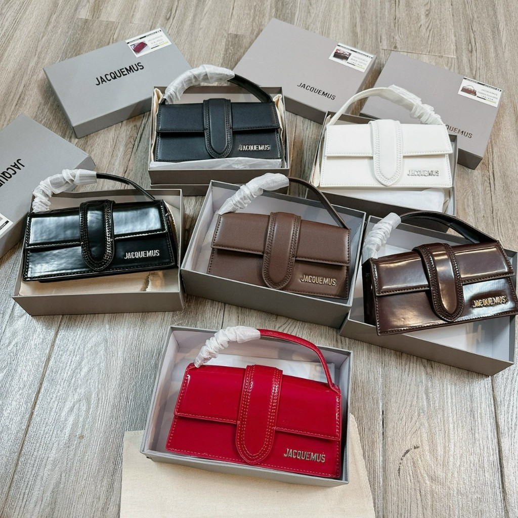 Túi xách nữ túi JAC dáng ngang size 20 full box hàng xuất sịn full box