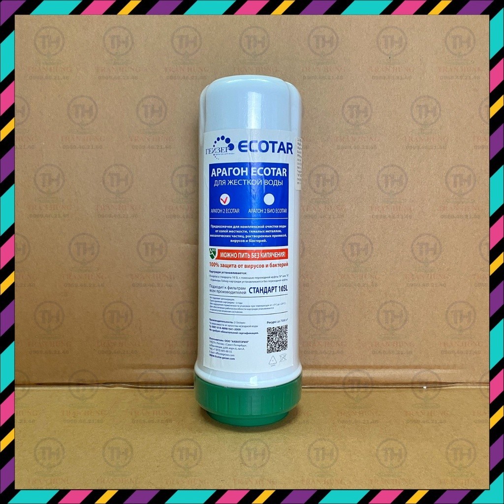 [Chính hãng] Lõi Lọc Nước Aragon H Chính Hãng Geyser Nhập Khẩu Nga