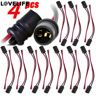 4 / 1 Cái T10 W5W 147 Ổ cắm tròn Giá đỡ đèn đánh dấu - Ổ cắm bóng đèn nêm ô tô - Giá đỡ đèn lỗ 10mm - Dây nối dây bóng đèn - Giá đỡ bóng đèn LED - Phụ tùng ô tô