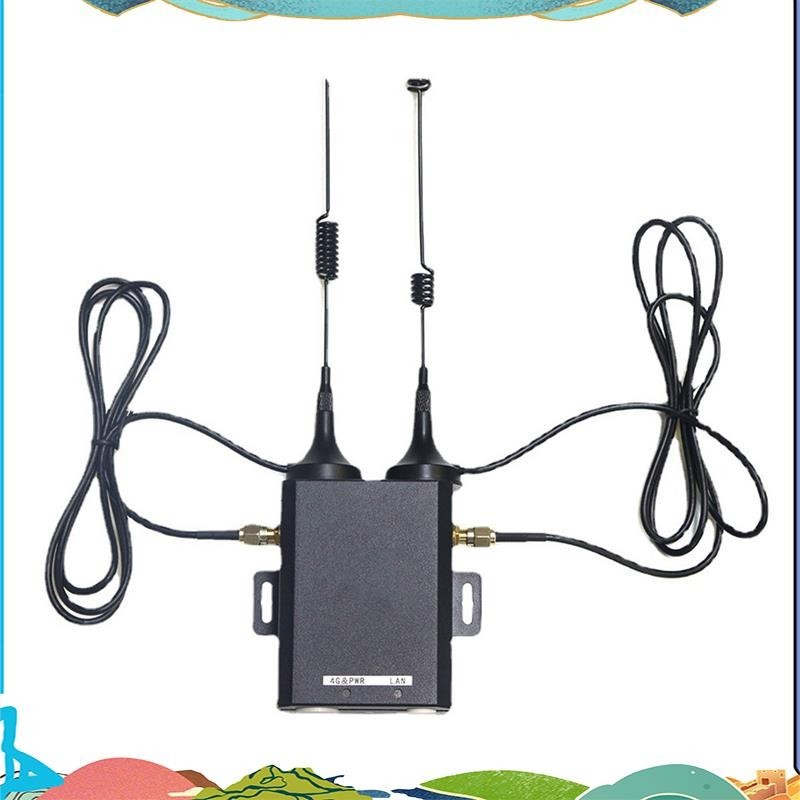 Bộ định tuyến 4G cấp công nghiệp H927 Bộ định tuyến thẻ SIM 4G LTE CAT4 với ăng-ten bên ngoài Hỗ trợ