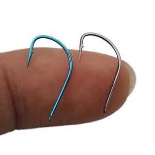  Rompin 50 Cái   túi Câu Cá Móc Câu Cá Móc Thép Carbon Cao Cho Cỏ Cá Chép Mồi Đất Giun Phụ Kiện Câu Cá 