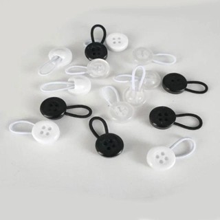 10 Chiếc Có Thể Điều Chỉnh Eo Mở Rộng Cổ Mở Rộng Không May Nút Cho Quần Jean Áo Sơ Mi Cổ Áo Mở Rộng Nút Vải Mở Rộng