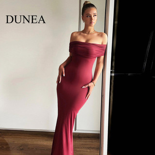 Váy Bodycon lệch vai gợi cảm dành cho nữ DUNEA