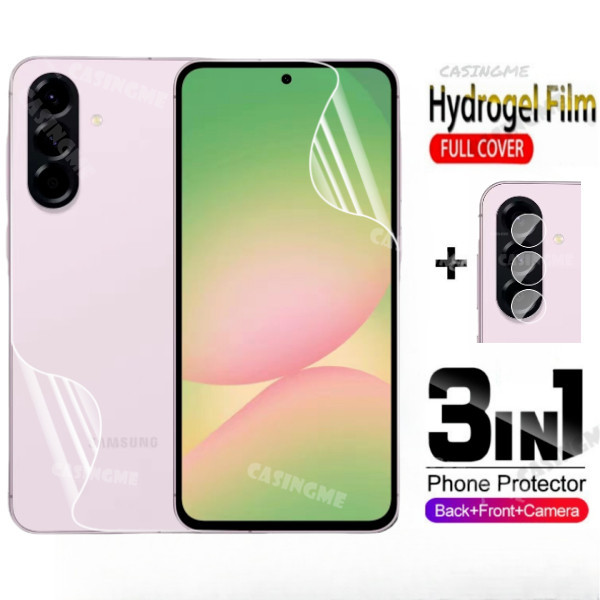 Dành Cho Samsung A56 A36 5G 2025 Mặt Trước Mặt Sau Full Cover Bảo Vệ Hydrogel Phim Cho Samsung Galax