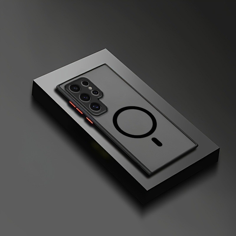 Ốp Điện Thoại Từ Tính Cho Samsung Galaxy S25 S25 + S25ultra S24 S23 S22 S21 S20 FE Ốp Lưng S25 + S24